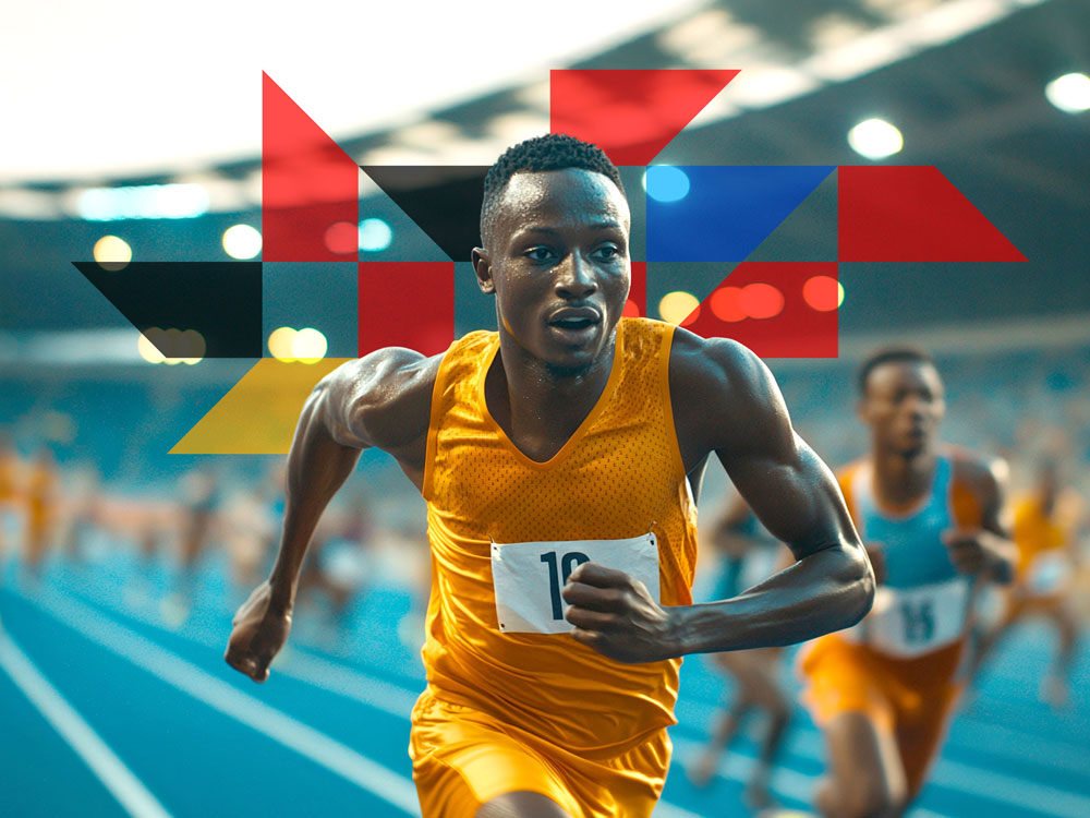 Article-Image Man leading the race